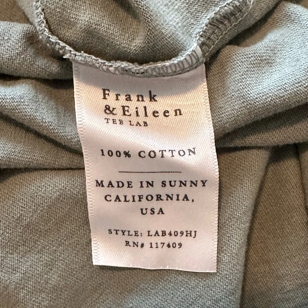 Frank & Eileen NWD Cory Vintage Muscle Tee Maxi Dress Sage Green Women’s Size M - Picture 4 of 4